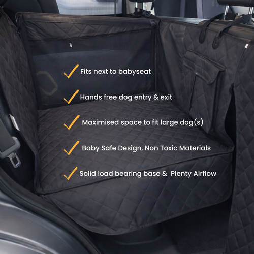 Buddy & Joy Dog Car Hammock - Benefits