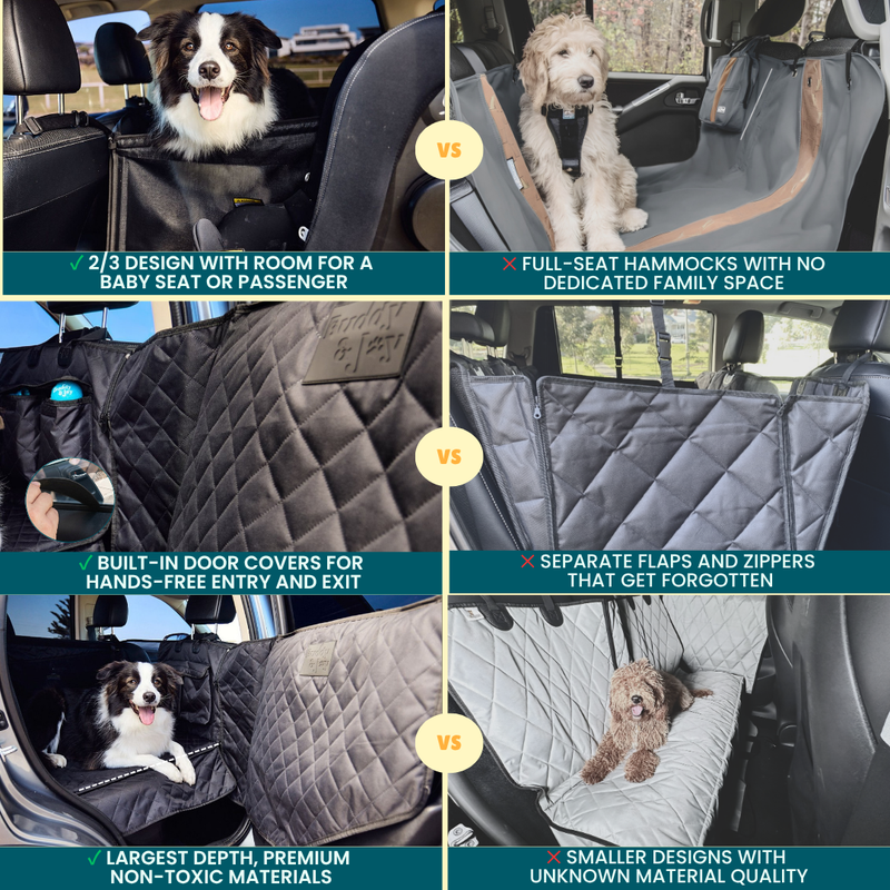 The Buddy & Joy Dog Car Hammock